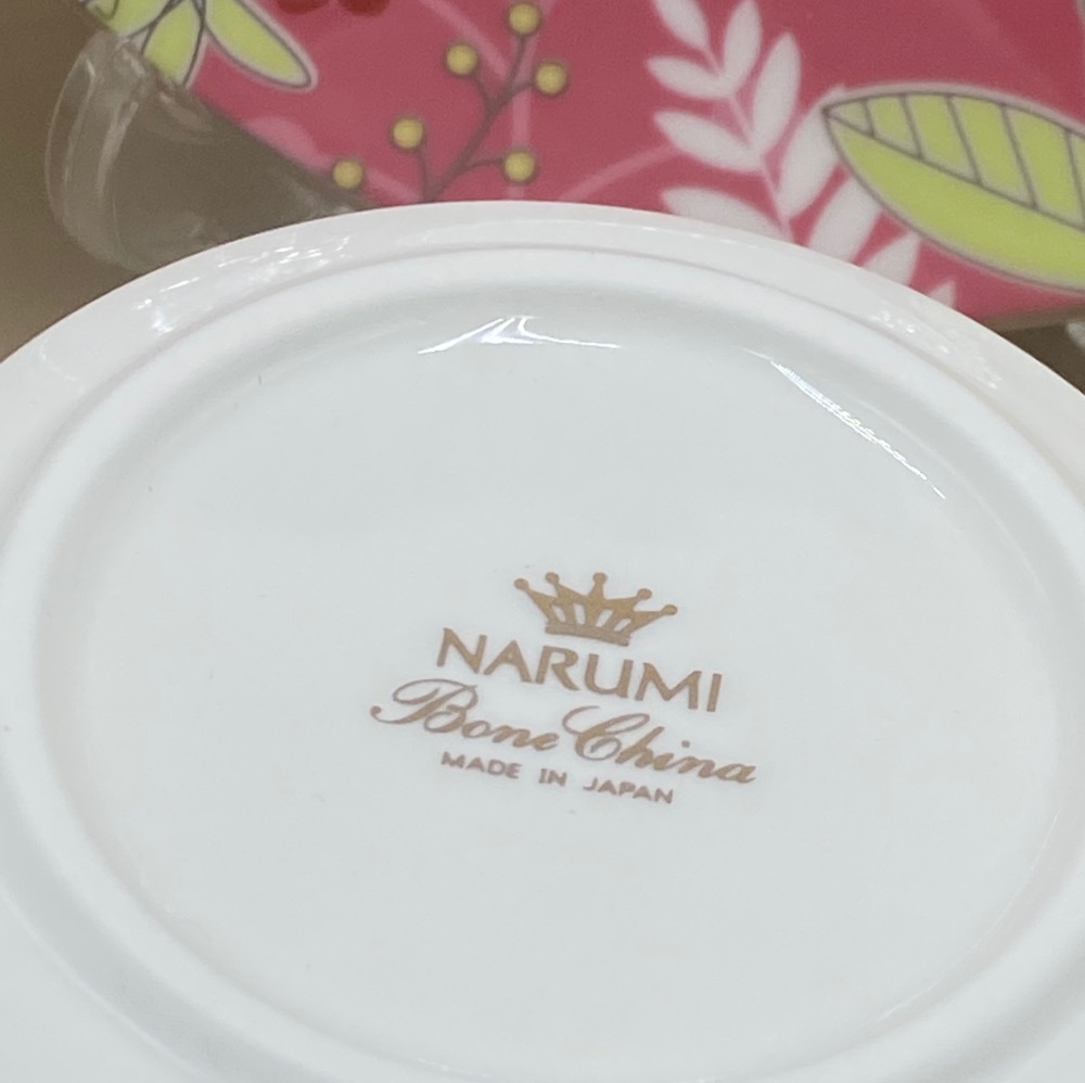 日本Narumi鳴海骨瓷花卉天堂咖啡杯組（8125-1-30-29）-細節圖7