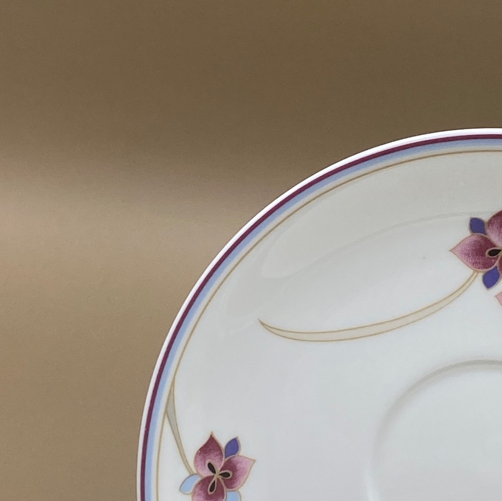 日本Narumi鳴海骨瓷蘭花花茶/咖啡杯組-細節圖5