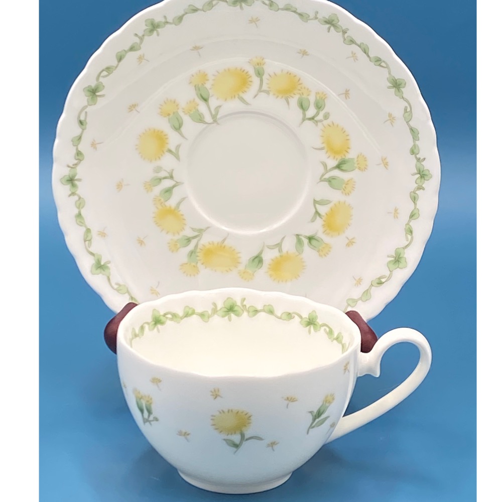 日本Hoya保谷小花詩集骨瓷咖啡/花茶杯組（9405-5-32-23）-細節圖4