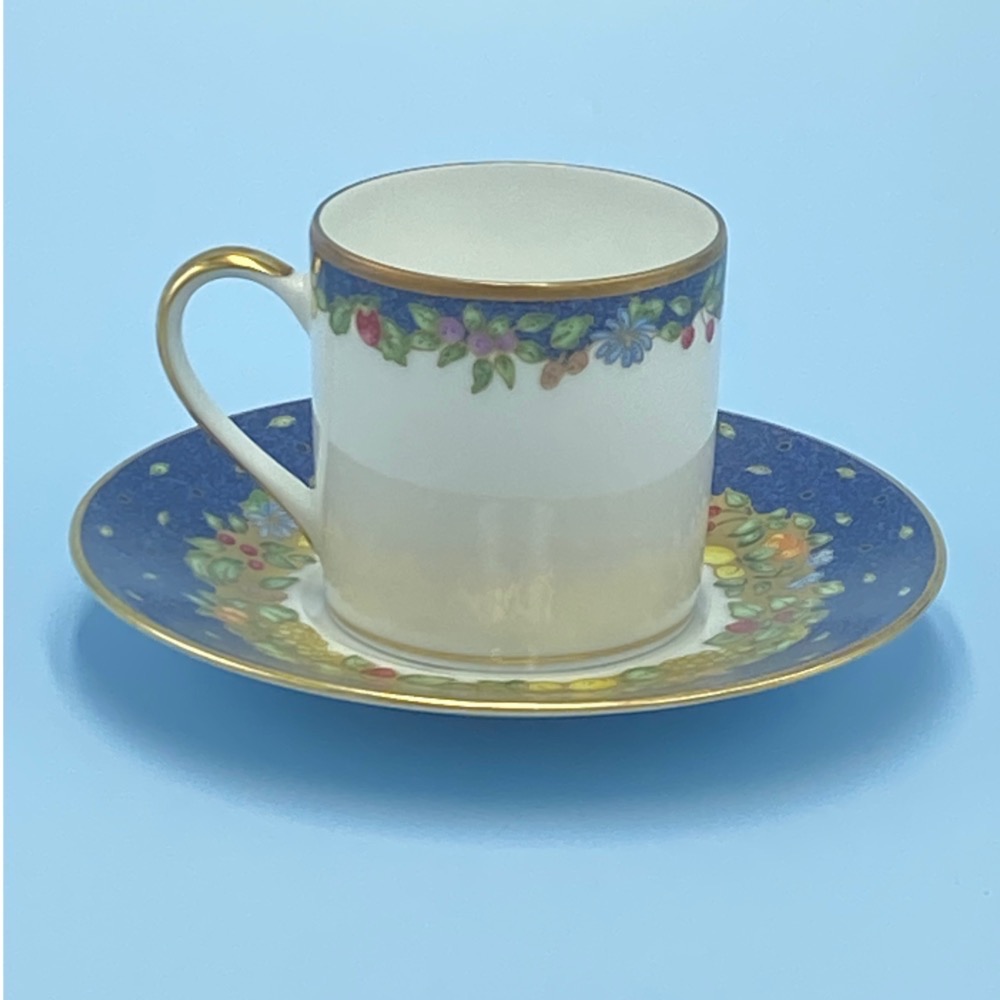 法國Limoges 利摩日Bernardaud Fiorini水果紋濃縮咖啡杯組(1830-4-33-4)110ml-細節圖4