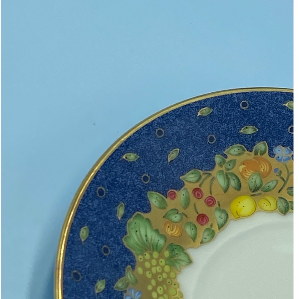 法國Limoges 利摩日Bernardaud Fiorini水果紋濃縮咖啡杯組(1830-4-33-4)110ml-細節圖6