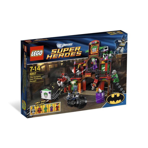 [微樂-樂高] LEGO 6857 超級英雄蝙蝠俠 小丑樂園
