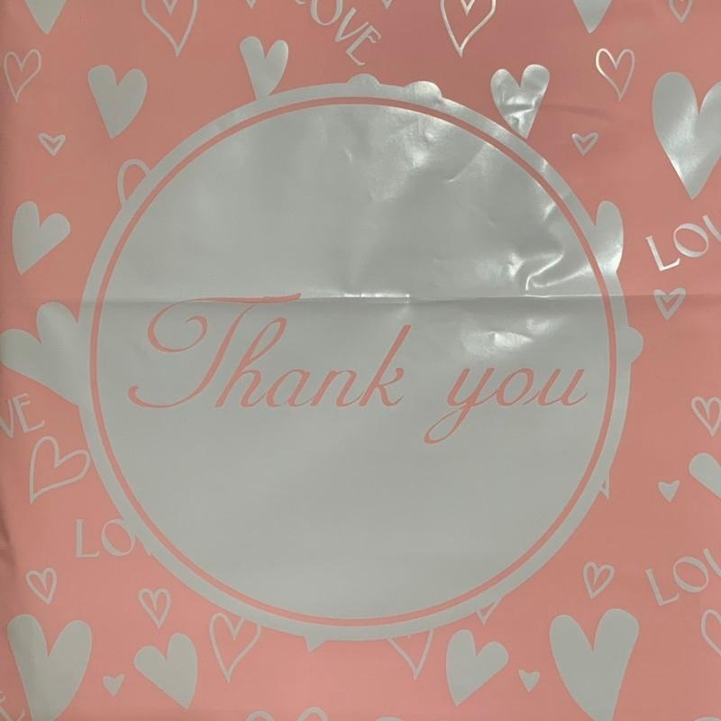 ✿Cindy包材✿ ❤️現貨 愛心感謝❤️ 破壞袋 包裝袋 快遞袋 物流袋 寄件袋 網拍袋 高品質-細節圖2