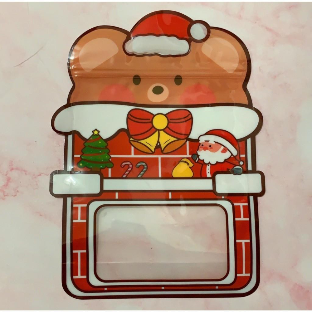 ✿Cindy包材✿🎄台灣出貨 現貨 聖誕夾鏈袋🎄聖誕節 夾鏈袋 零食包裝袋 幼兒園分享 包裝袋 餅乾糖果 禮物袋 自立袋-細節圖7