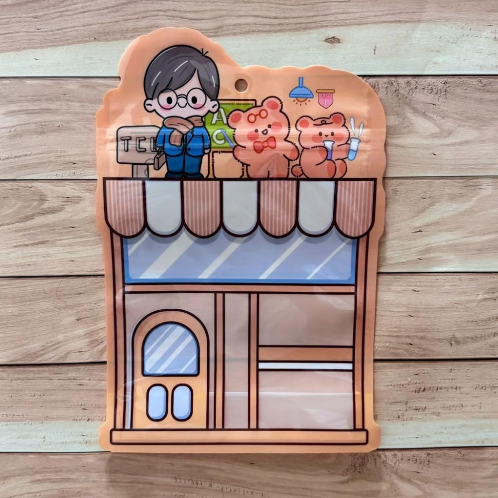 ✿Cindy包材✿🍰現貨 臺灣出貨🍰造型 夾鏈袋 零食包裝袋 幼兒園分享 包裝袋 餅乾糖果 禮物袋 自立袋-細節圖3