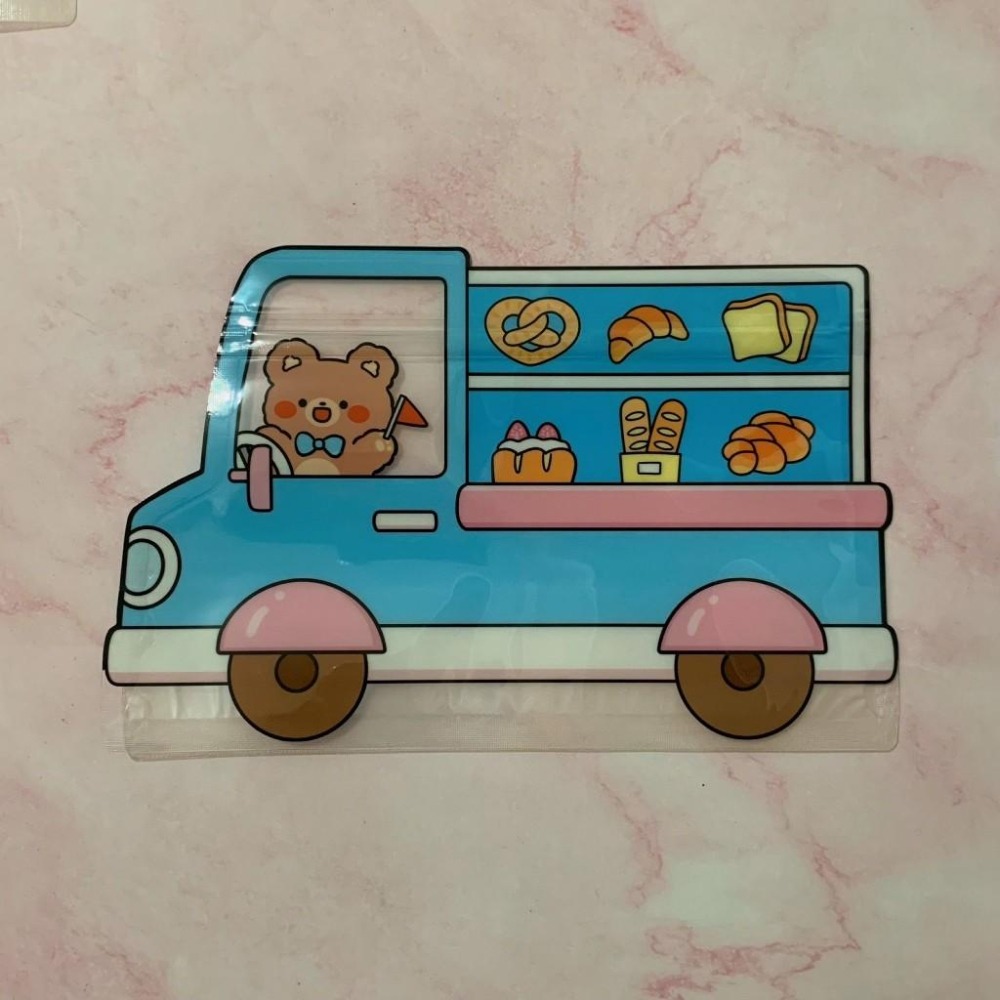 ✿Cindy包材✿🚗現貨 臺灣出貨🚗車子造型 夾鏈袋 零食包裝袋 幼兒園分享 包裝袋 餅乾糖果 禮物袋 自立袋-細節圖3