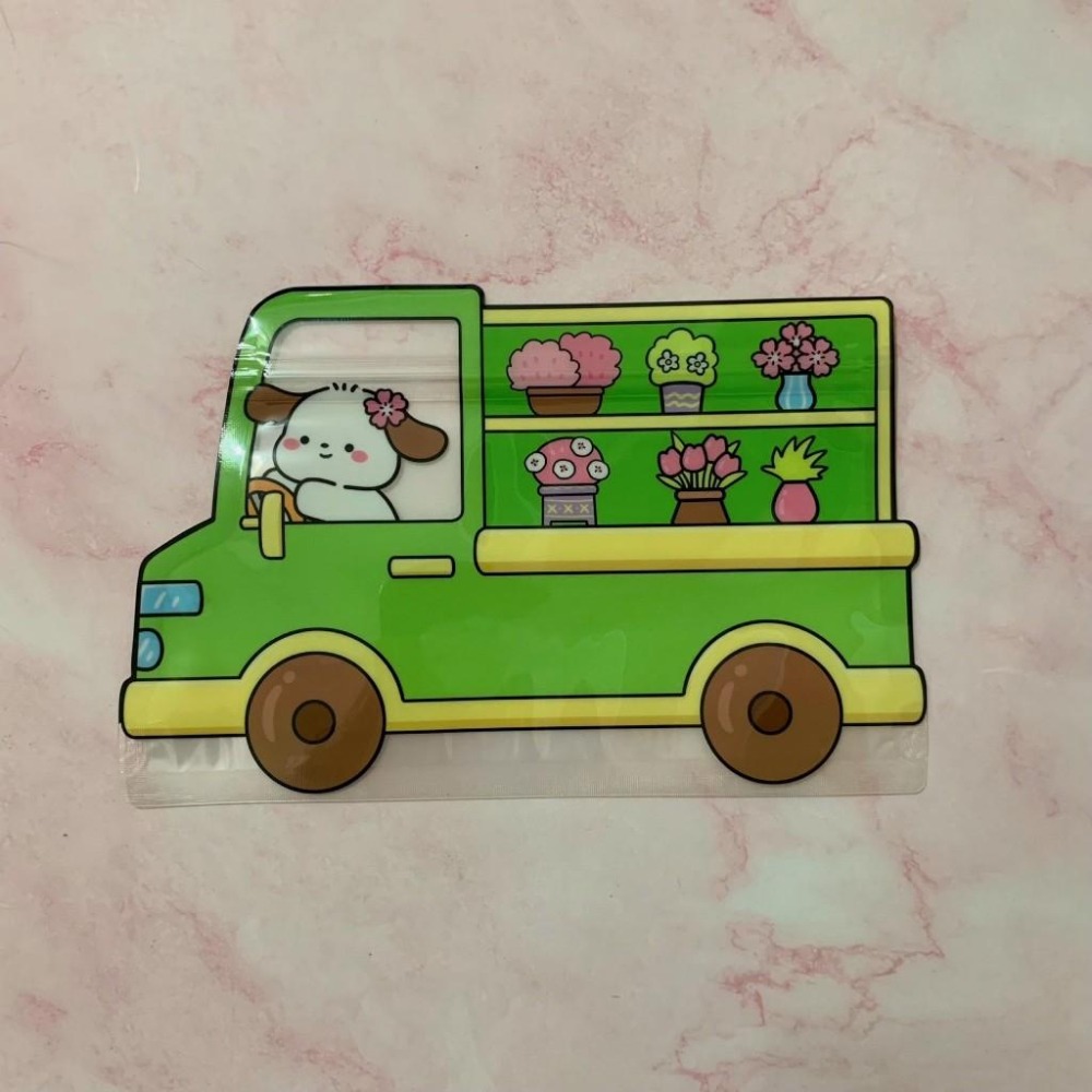 ✿Cindy包材✿🚗現貨 臺灣出貨🚗車子造型 夾鏈袋 零食包裝袋 幼兒園分享 包裝袋 餅乾糖果 禮物袋 自立袋-細節圖4