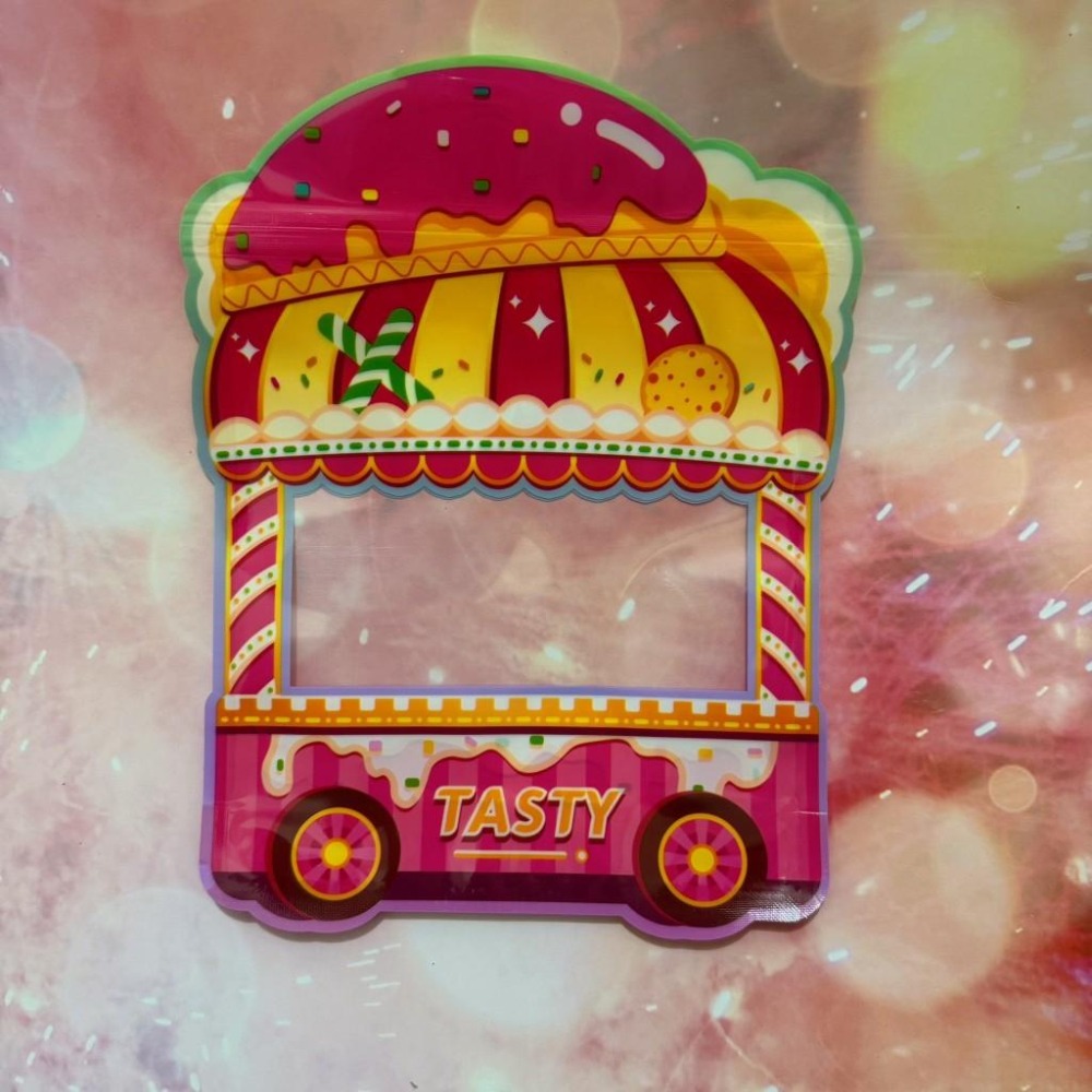 ✿Cindy包材✿🚗現貨 臺灣出貨🚗遊樂園造型 夾鏈袋 零食包裝袋 幼兒園分享 包裝袋 餅乾糖果 禮物袋 自立袋-細節圖7
