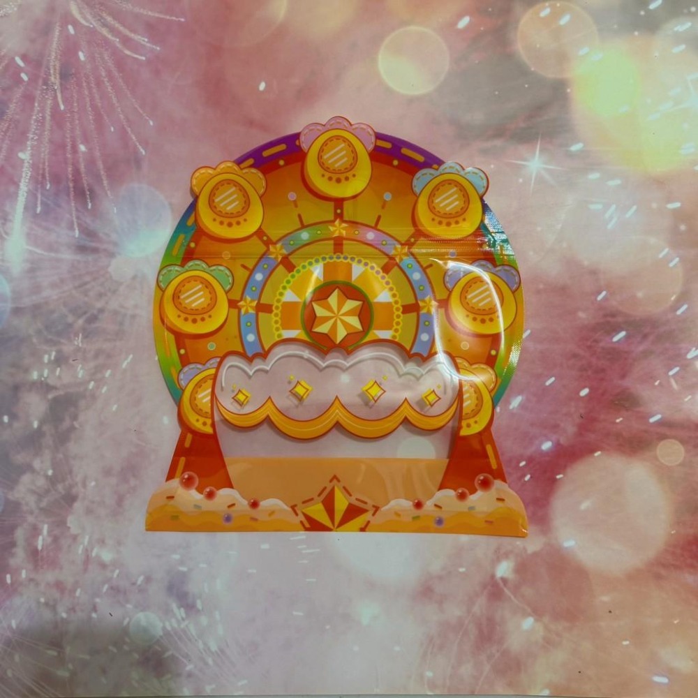 ✿Cindy包材✿🚗現貨 臺灣出貨🚗遊樂園造型 夾鏈袋 零食包裝袋 幼兒園分享 包裝袋 餅乾糖果 禮物袋 自立袋-細節圖8