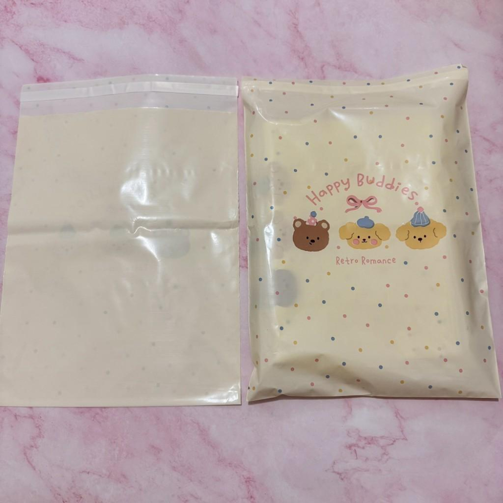 ✿Cindy包材✿ 🐻現貨🐻可愛小熊 破壞袋 寄件袋 圖案破壞袋 可愛破壞袋 單面印刷 會透-細節圖4