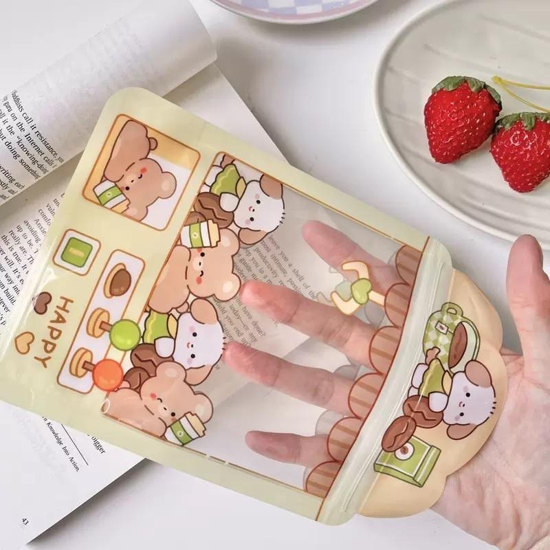✿Cindy包材✿🔥現貨 臺灣出貨 娃娃機造型🔥造型 夾鏈袋 零食包裝袋 幼兒園分享 包裝袋 餅乾糖果 禮物袋 自立袋-細節圖3