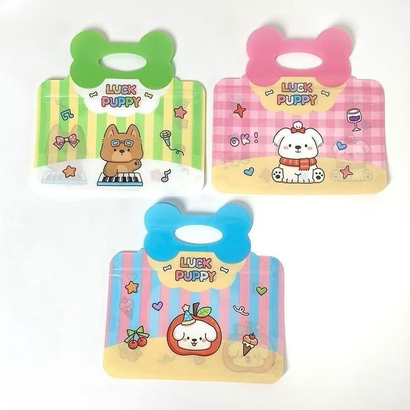 ✿Cindy包材✿🔥現貨 狗狗系列🔥造型 夾鏈袋 零食包裝袋 幼兒園分享 包裝袋 餅乾糖果 禮物袋 自立袋-細節圖2