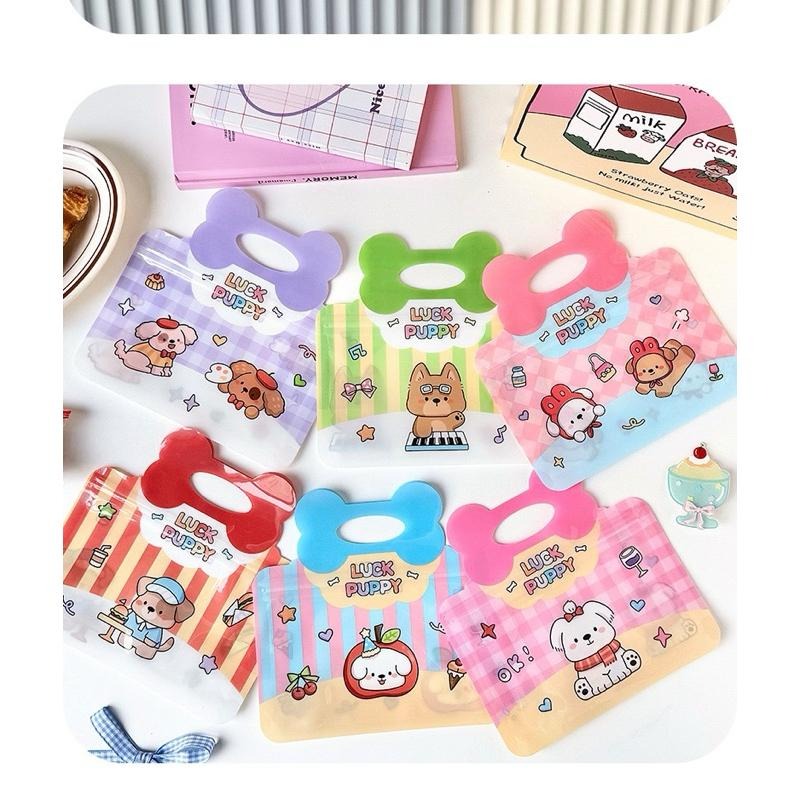 ✿Cindy包材✿🔥現貨 狗狗系列🔥造型 夾鏈袋 零食包裝袋 幼兒園分享 包裝袋 餅乾糖果 禮物袋 自立袋-細節圖8