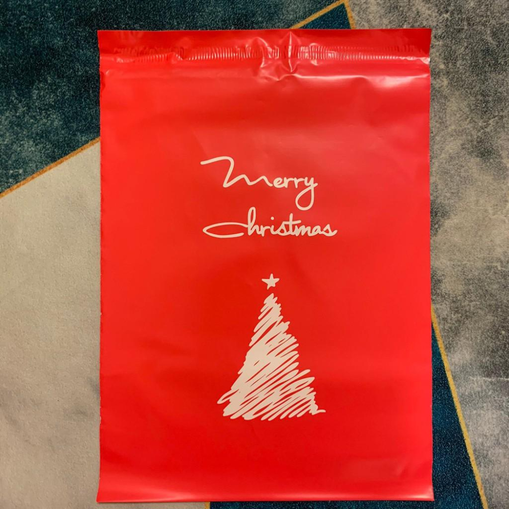 ✿Cindy包材✿ 🎄現貨 優雅聖誕🎄破壞袋 寄件袋 高質感 高品質 不透光 滑面-細節圖3