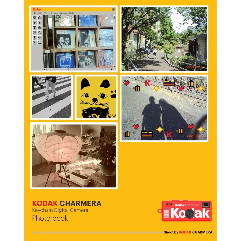 【星期天古董相機】2026現貨 全新正版 經銷 KODAK CHARMERA迷你數位相機盲盒 鑰匙圈相機 可拍照可錄影-細節圖5