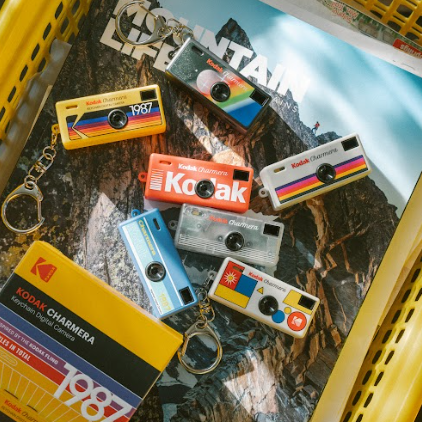 【星期天古董相機】2026現貨 全新正版 經銷 KODAK CHARMERA迷你數位相機盲盒 鑰匙圈相機 可拍照可錄影-細節圖6