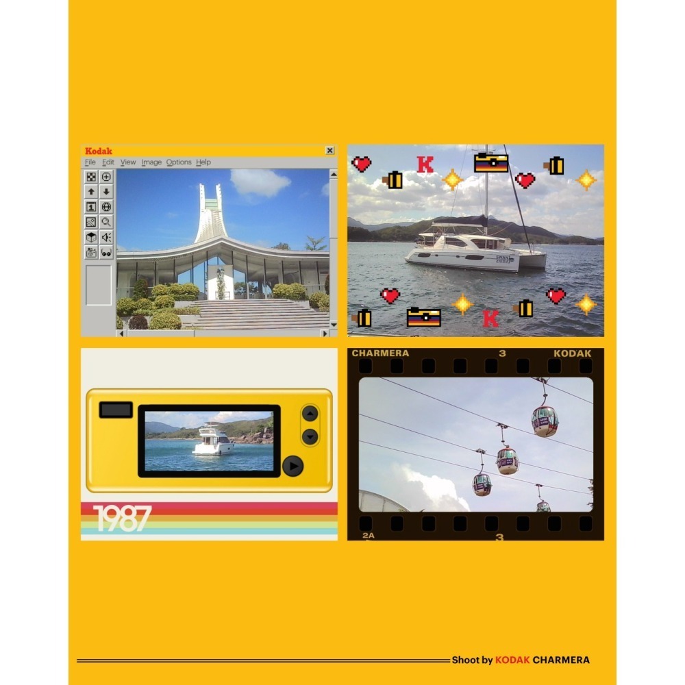 【星期天古董相機】2026現貨 全新正版 經銷 KODAK CHARMERA迷你數位相機盲盒 鑰匙圈相機 可拍照可錄影-細節圖11
