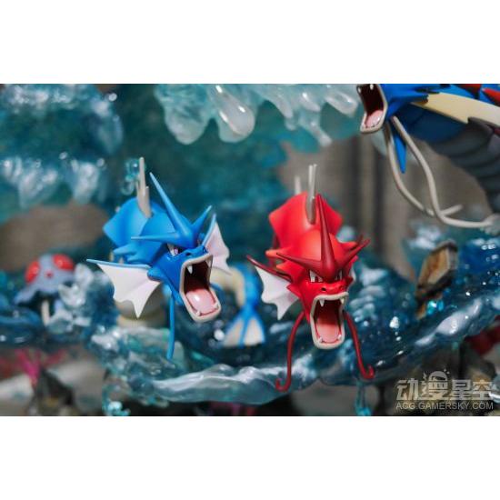 【黑哥模型】基因工作室 寶可夢 拼接組第二彈 暴鯉龍 GK雕像 拆檢無損-細節圖5