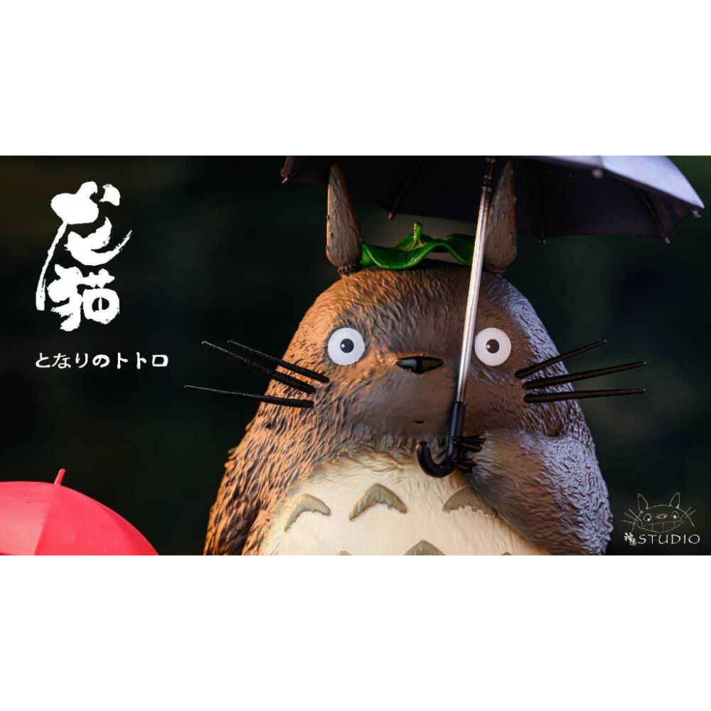 【黑哥模型】宮崎駿 神隱工作室 回憶拼接系列第一彈 - 龍貓‧稻荷前站的初見 GK模型 全新未拆-細節圖6