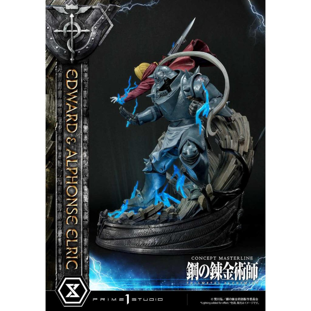 【黑哥模型】Prime 1 Studio 1/6 鋼之煉金術師 愛德華和阿爾馮斯 豪華版 全新現貨 GK 雕像-細節圖4