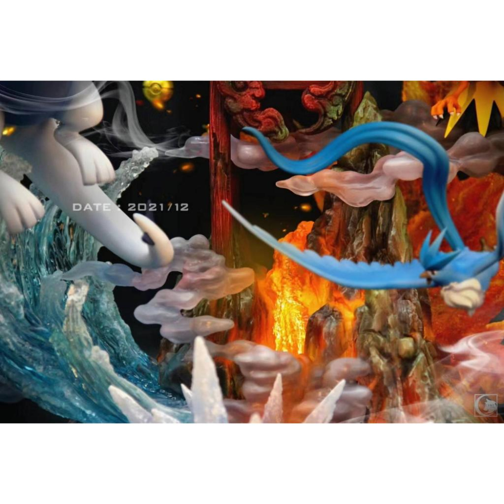 【黑哥模型】新月 Crescent-Studio 新月 五鳥吟 GK雕像 全新未拆-細節圖5