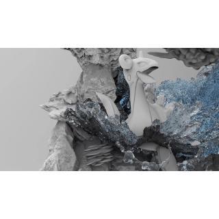 【黑哥模型】基因工作室 寶可夢 拼接組第四彈 快龍 GK雕像 拆檢無損-細節圖4