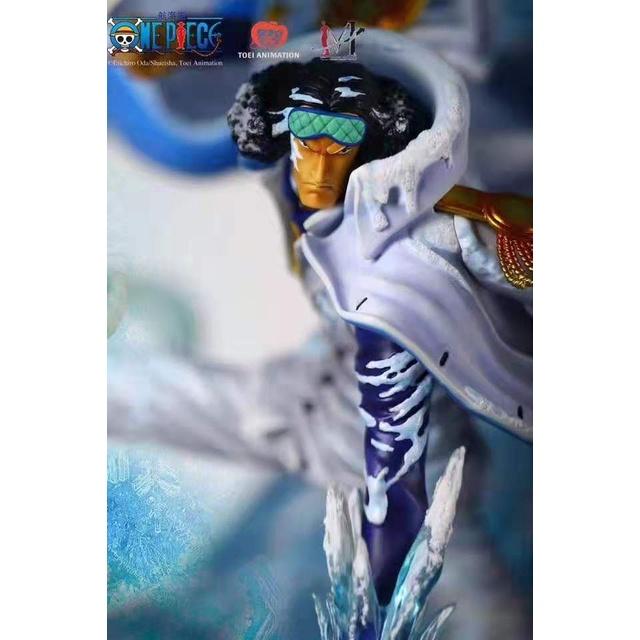 【黑哥模型】集美殿堂 海賊王 青雉1.0 拆擺無損 正版授權 GK 雕像-細節圖2