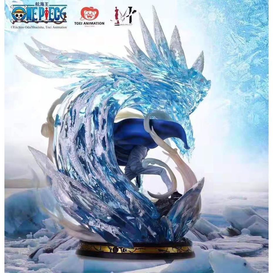 【黑哥模型】集美殿堂 海賊王 青雉1.0 拆擺無損 正版授權 GK 雕像-細節圖3