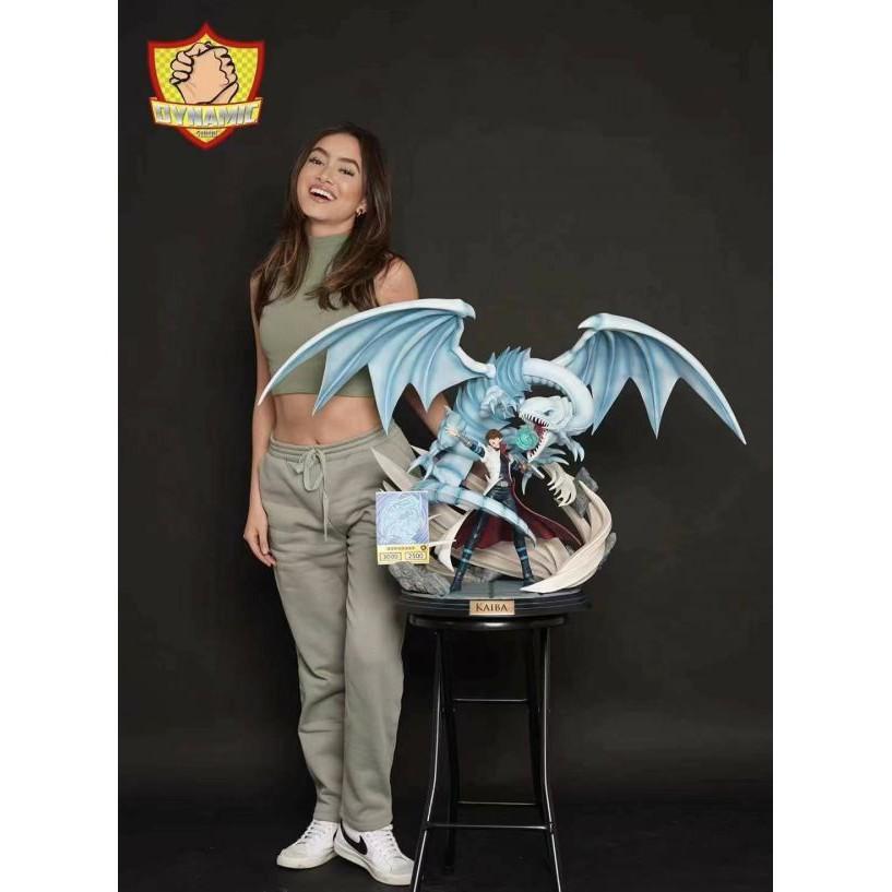 【黑哥收藏】DY Dynamic studio 遊戲王 海馬 青眼白龍 藍白色/金屬色 GK雕像 全新現貨-細節圖7