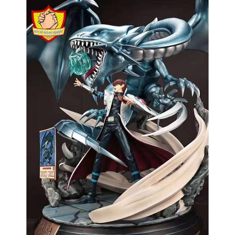 【黑哥收藏】DY Dynamic studio 遊戲王 海馬 青眼白龍 藍白色/金屬色 GK雕像 全新現貨-細節圖8