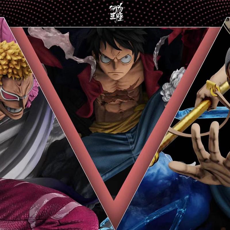 【黑哥收藏】LSP LAST SLEEP 海賊王 五皇最終彈 魯夫 GK 雕像 全新未拆-細節圖4