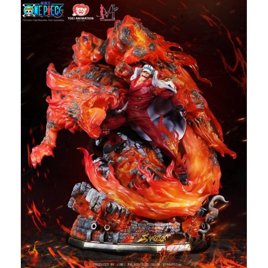 【黑哥模型】集美殿堂 海賊王 正版授權 赤犬 GK 雕像 全新未拆-細節圖3