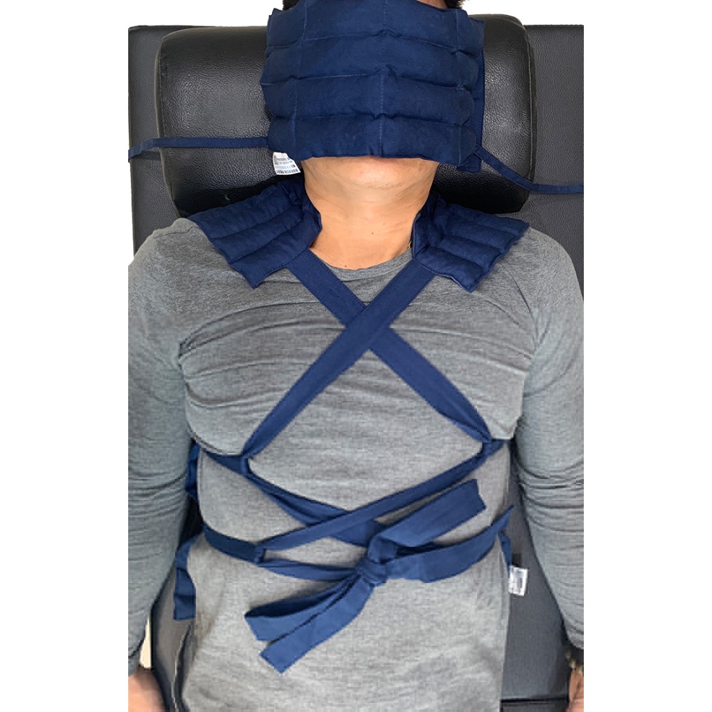 紅豆袋頂級手工純棉紅豆袋，頭部半斤裝市價300 元原始點紅豆袋溫敷.台灣製造.手工红豆袋-細節圖4