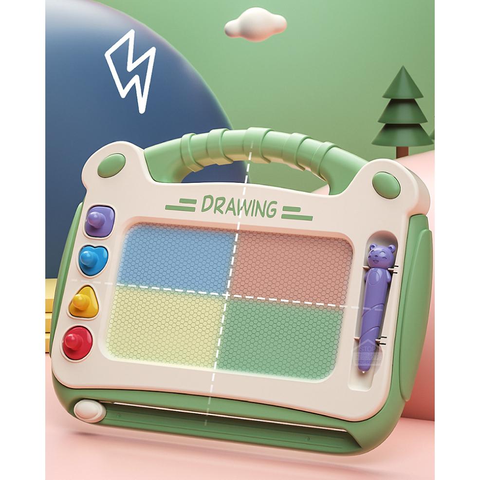 🈶現貨 兒童磁力畫畫板 兒童畫板 磁性畫板 彩色畫板 塗鴉板 寫字畫板 繪畫板 寫字板-細節圖2