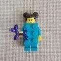 {全新} LEGO 磚塊人 樂高 深藍綠 水藍色 磚頭人 BAM 自組人偶 橘色磚頭人 橘色磚塊人 71037-規格圖1