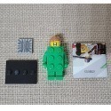 {全新} LEGO 磚塊人 樂高 深藍綠 水藍色 磚頭人 BAM 自組人偶 橘色磚頭人 橘色磚塊人 71037-規格圖1