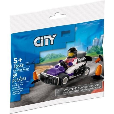 {全新} LEGO 樂高 30589 Go-Kart Racer 卡丁車賽車手 跑跑卡丁車 袋裝 城市系列 CITY
