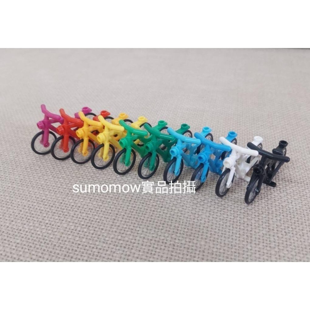 正版 {全新} 多色腳踏車 LEGO 樂高 腳踏車 黃色 綠色 紅色 黑色 腳踏車 4719c02 40578-細節圖2