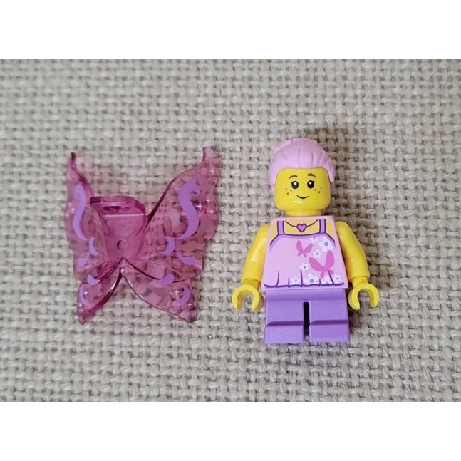 {全新} LEGO 樂高 愛心熊 蝴蝶女孩 春天小雞 2022年情人節 BAM 動物人  小雞人 71034-規格圖4