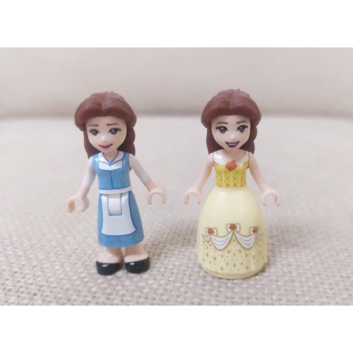 {全新} LEGO 樂高 貝兒公主 43196 美女與野獸 人偶拆賣