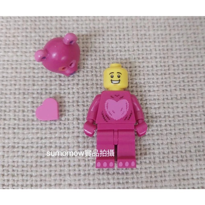熊愛你🐻 {全新} LEGO 樂高 熊熊人偶 熊貓 愛心熊 棕熊人 熊貓人 紅包 麵包 BAM-規格圖2