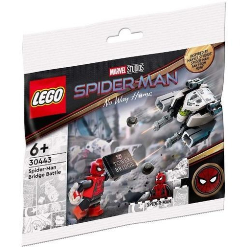{全新} LEGO 30443 樂高 蜘蛛人 倫敦鐵橋大戰 無家日 Spider-Man 76184