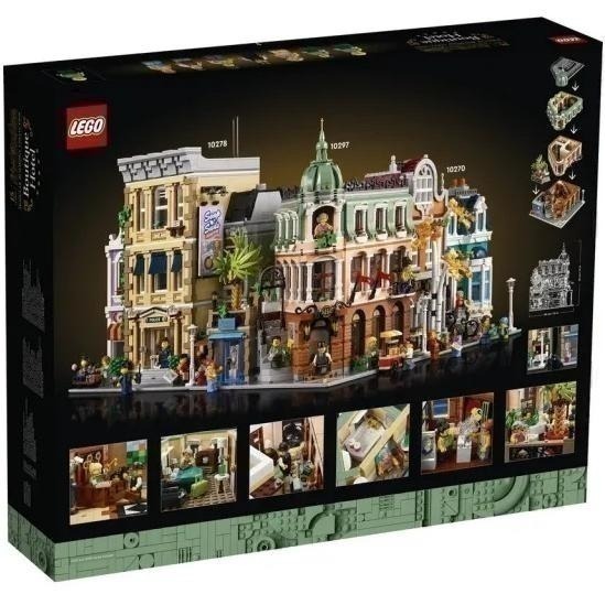 可刷卡 {全新} LEGO 樂高 10297 Boutique Hotel 精品渡假飯店 不挑盒況-細節圖2