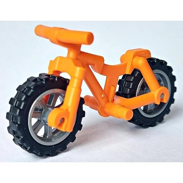 {全新} LEGO 樂高 橘色 登山腳踏車 Bicycle 36934 50862 50861 60387 60366-細節圖2
