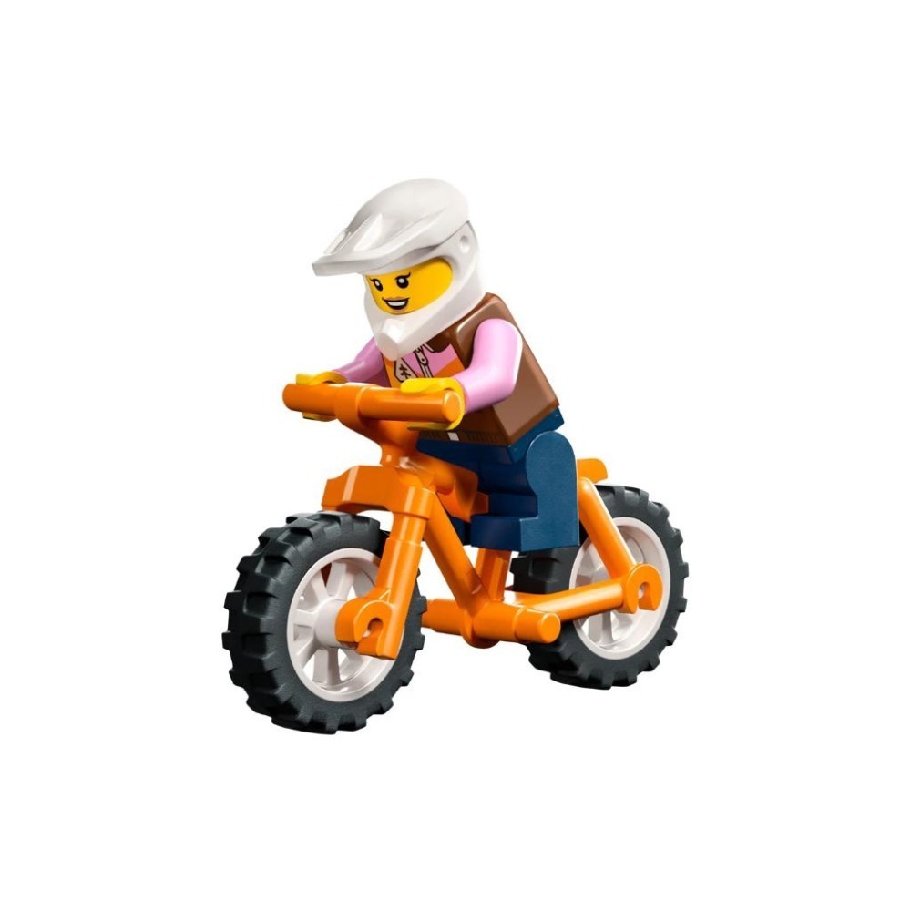 {全新} LEGO 樂高 橘色 登山腳踏車 Bicycle 36934 50862 50861 60387 60366-細節圖3