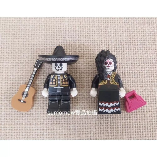 {全新} LEGO 亡靈節 樂高 墨西哥亡靈 亡靈吉他手 卡特琳娜 吉他 40492 可可夜總會 萬聖節 BAM