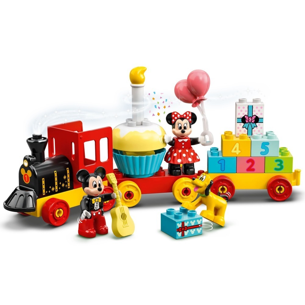 {全新} LEGO 樂高 DUPLO 得寶 10941 米奇 米妮 生日列車 Disney 火車 唐老鴨-細節圖3