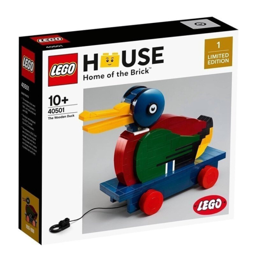 {全新} LEGO 樂高 40501 鴨子 木頭鴨 丹麥限定 LEGO House 40563 40504 丹麥限定
