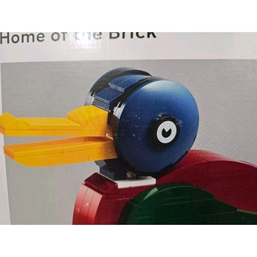 {全新} LEGO 樂高 40501 鴨子 木頭鴨 丹麥限定 LEGO House 40563 40504 丹麥限定-細節圖3