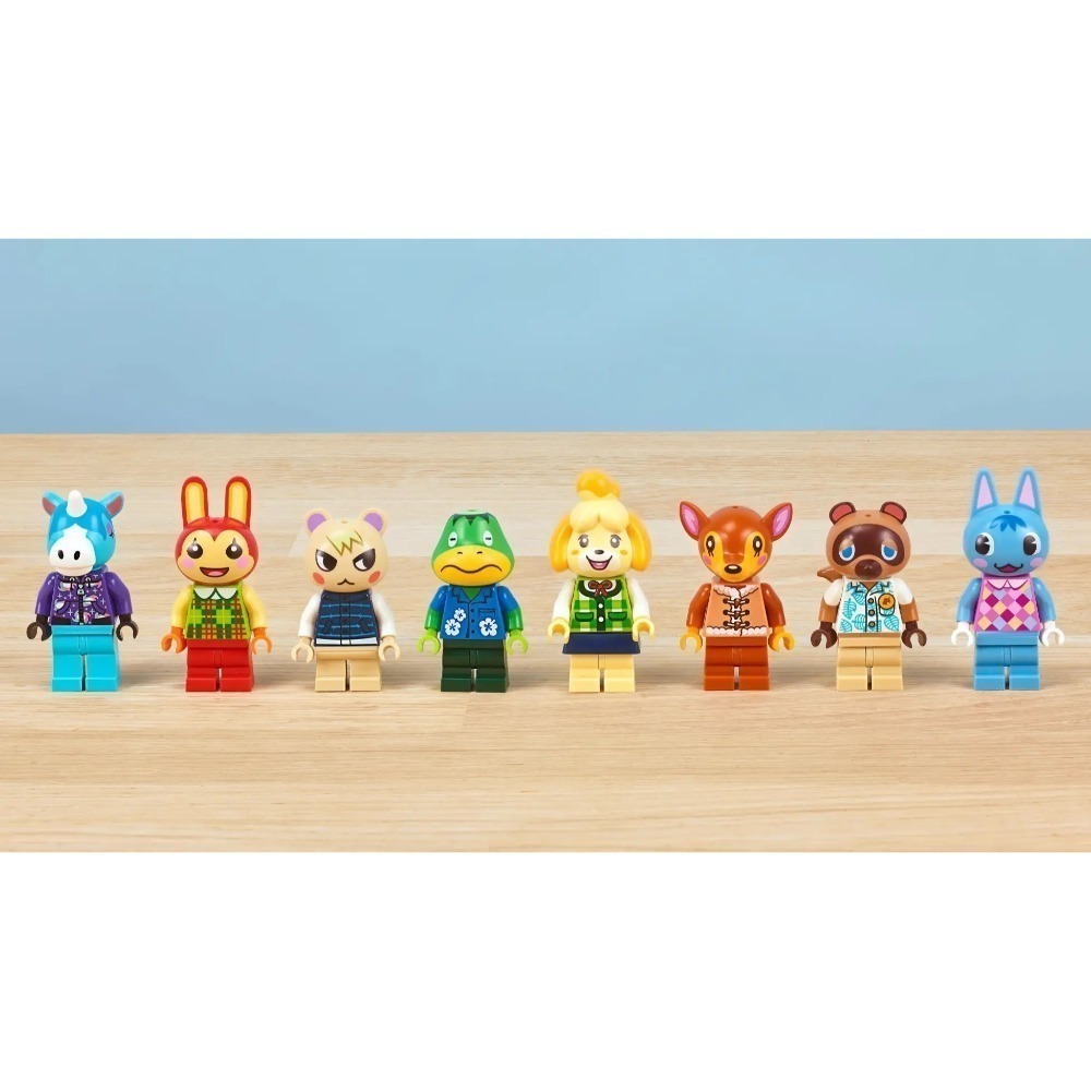 一組9隻 {全新} 動物森友會 人偶全套 LEGO 樂高 關鍵字: 77050 77049-細節圖2